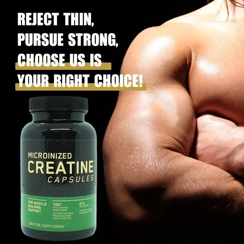 60 Capsules Creatine, Muscle Building – Forged in Purpose